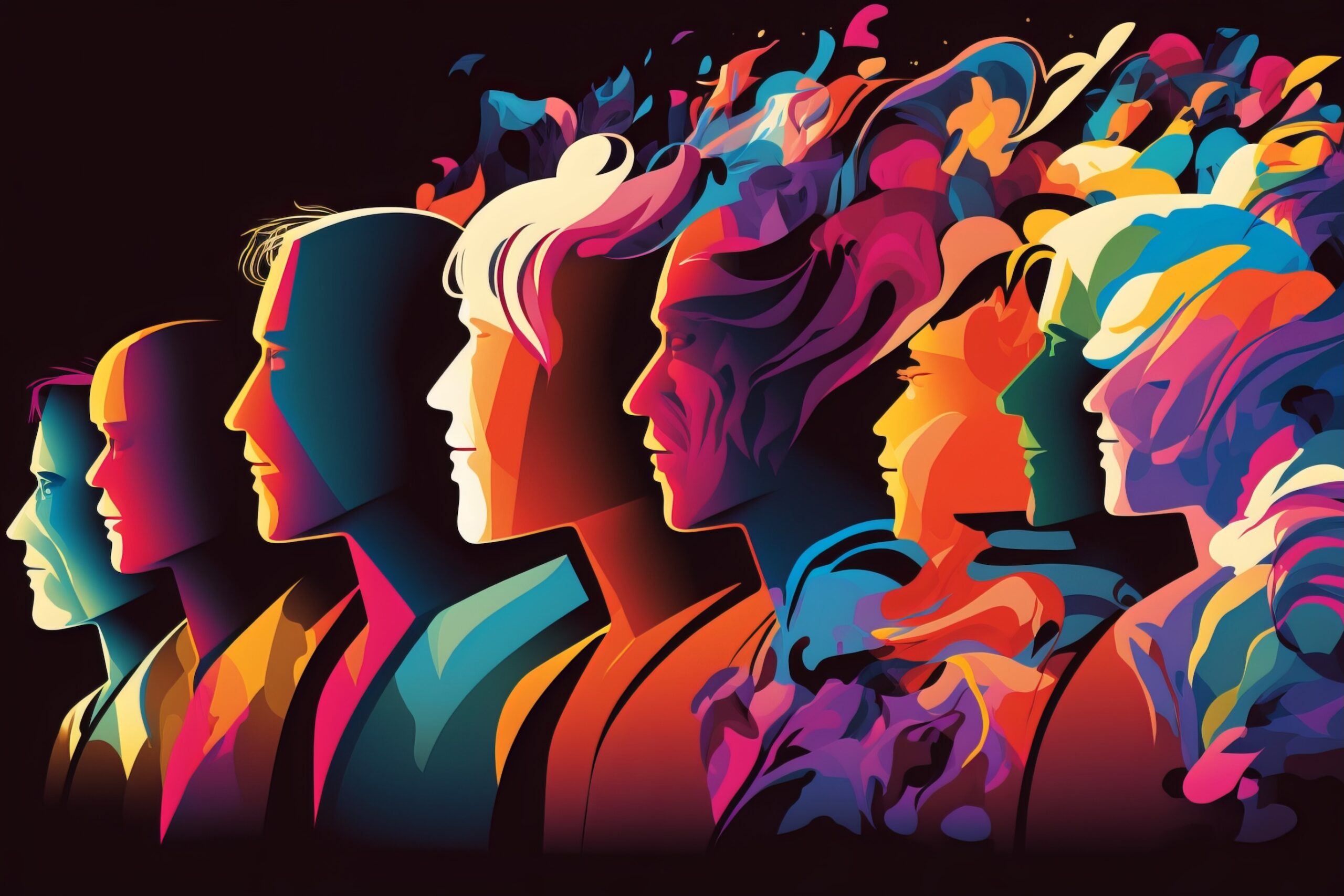 The Abstract Crowd: An Illustrative Depiction of People