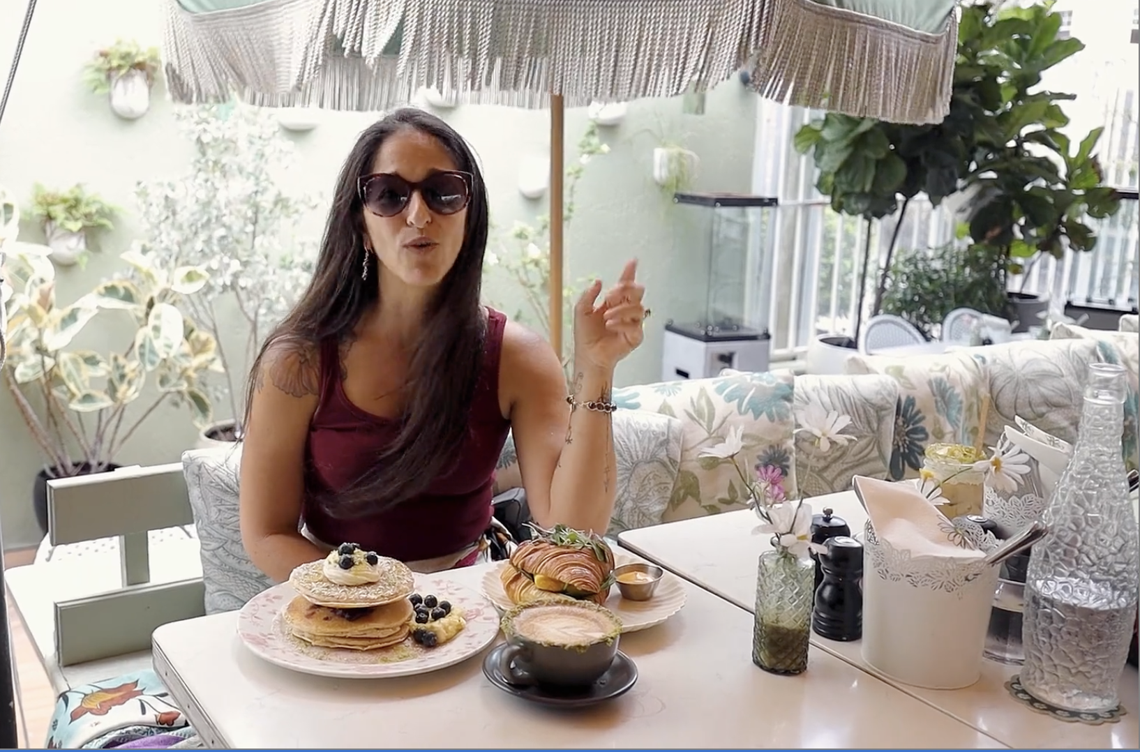 Join Johanna Godinez, partner, VP of Latin Biz Today as she samples brunch items