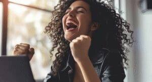 Latina entrepreneur achieving success without burnout