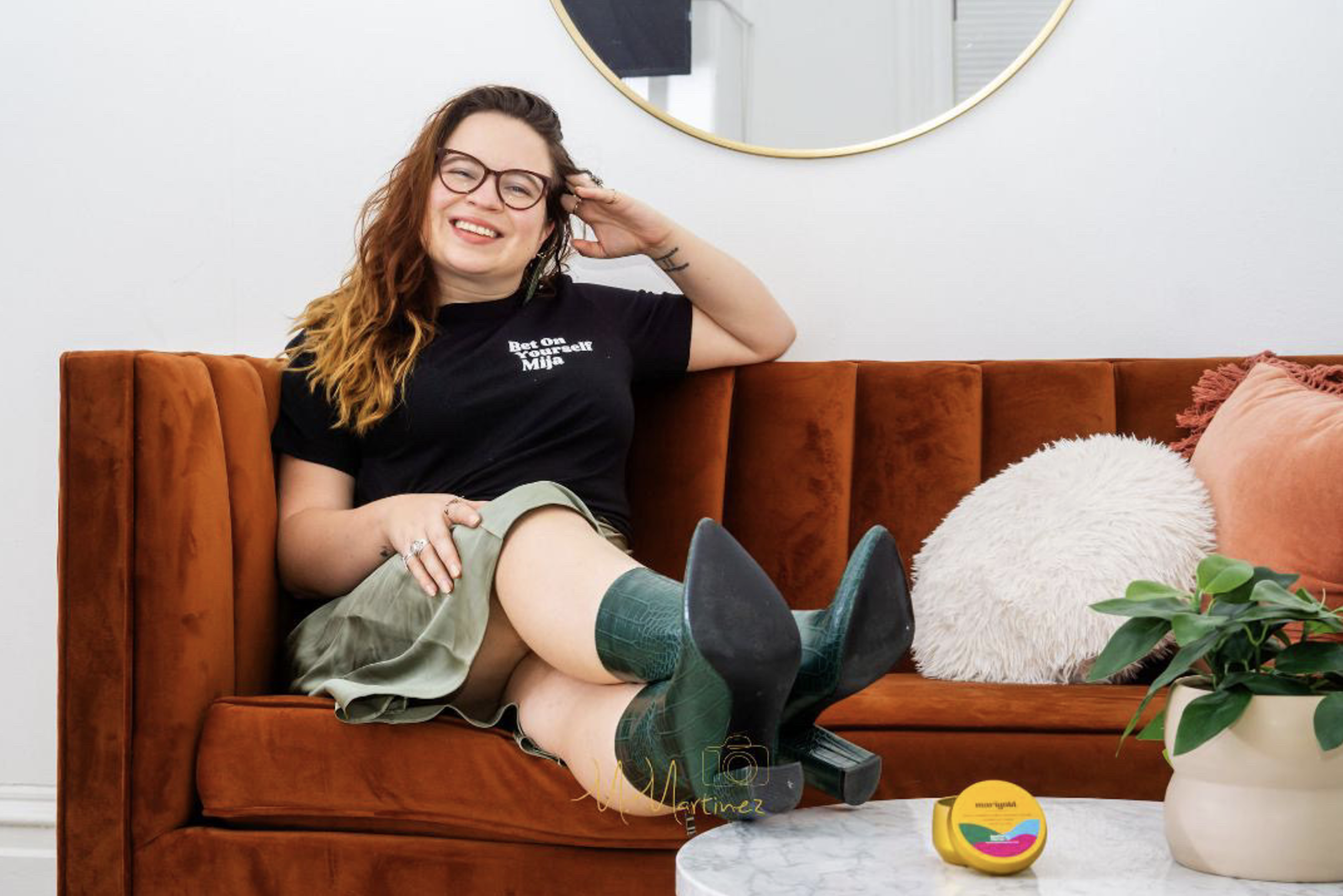 Latina entrepreneur Ashley K. Stoyanov Oj eda