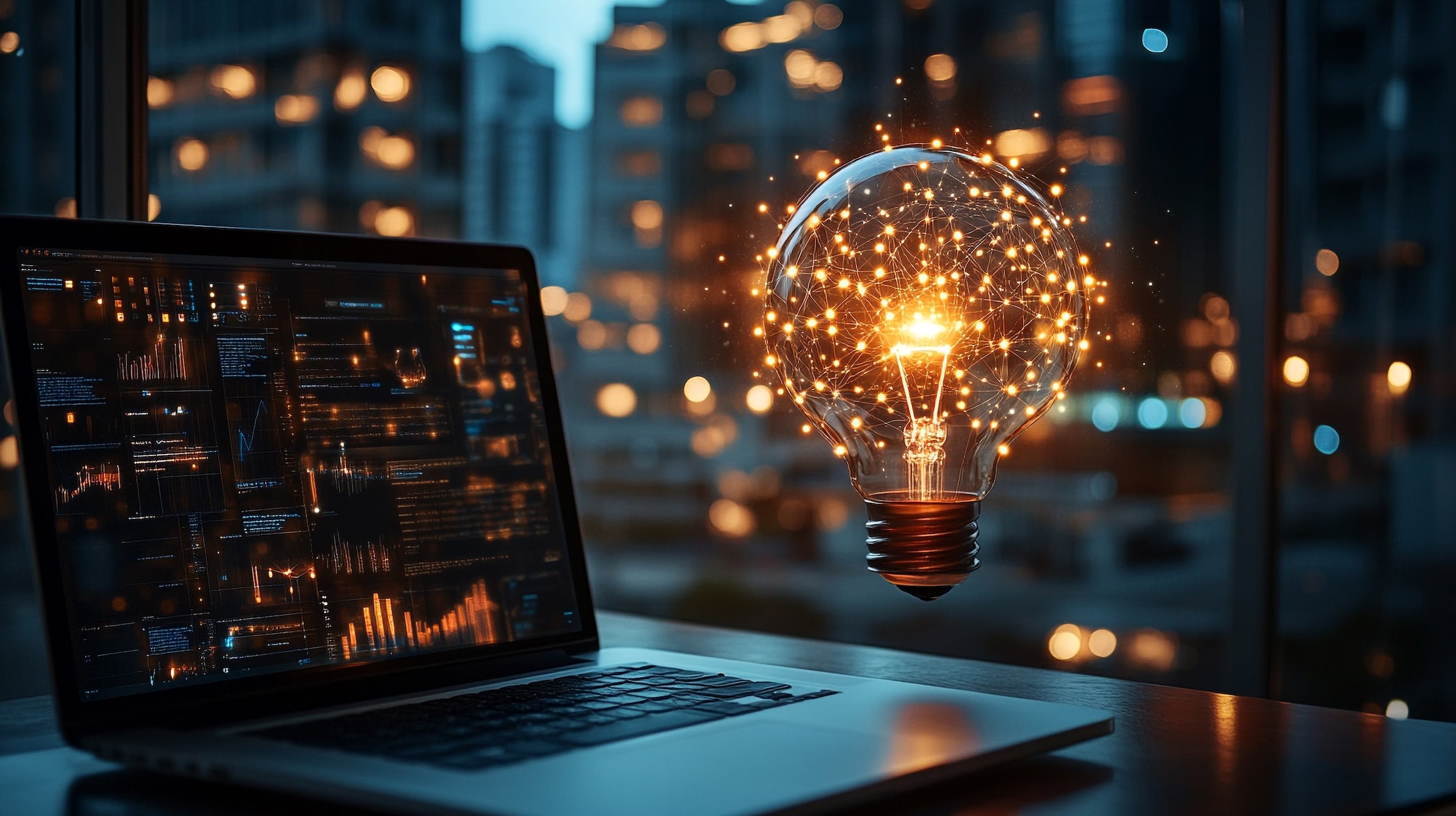 Concept of new ideas and innovation