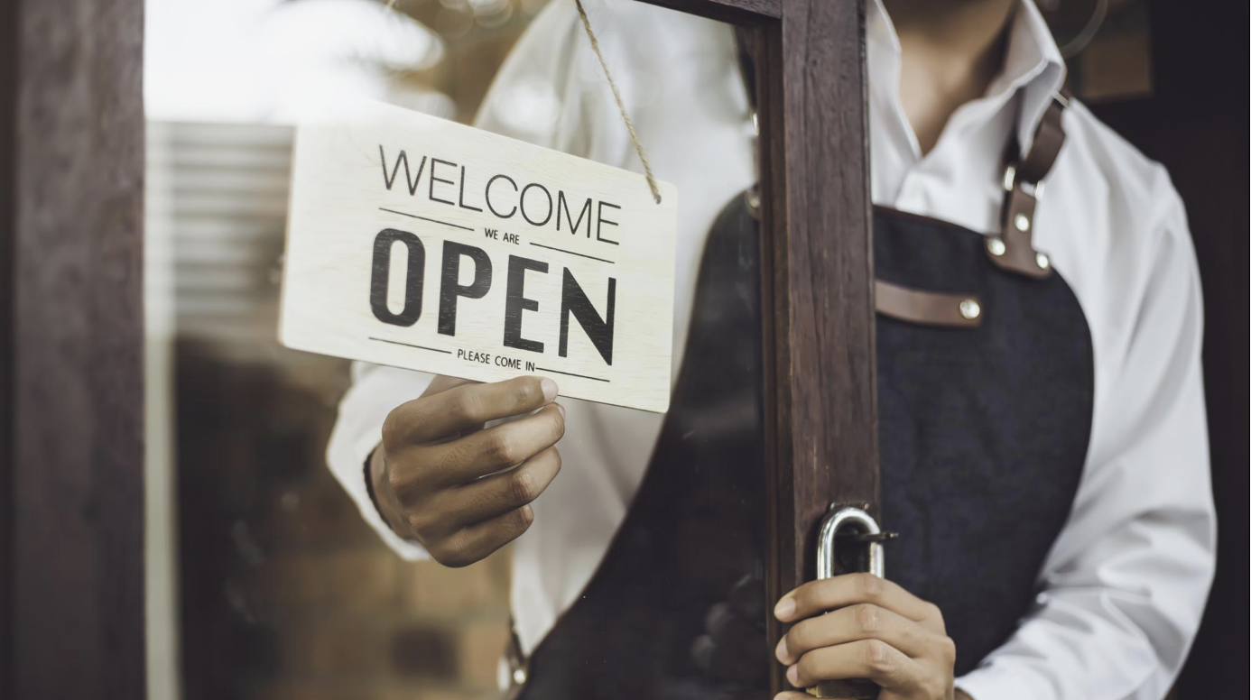 open for business