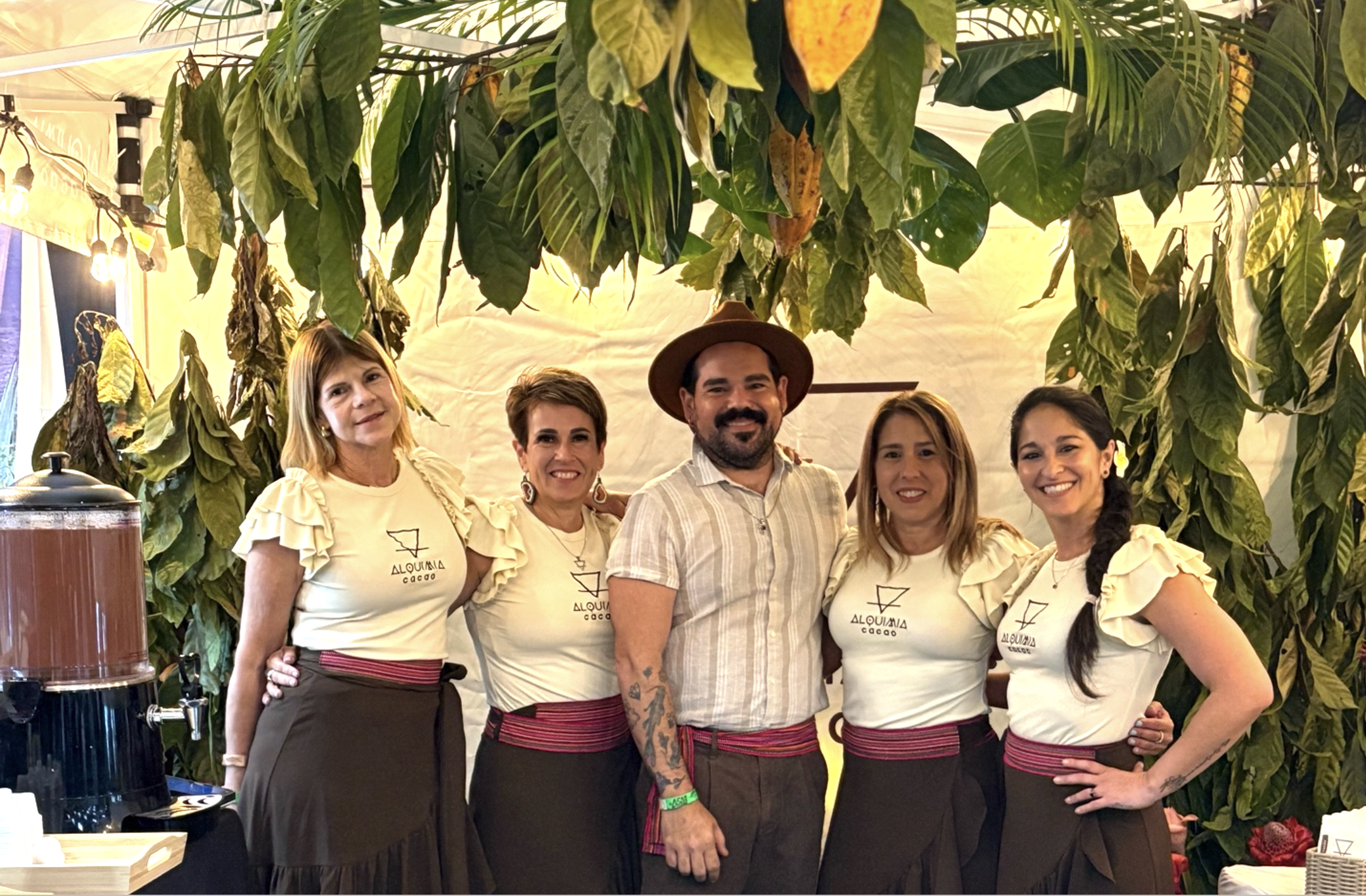 Johanna Godinez Latin Biztoday partner at the Coffee & Chocolate Expo in Puerto Rico