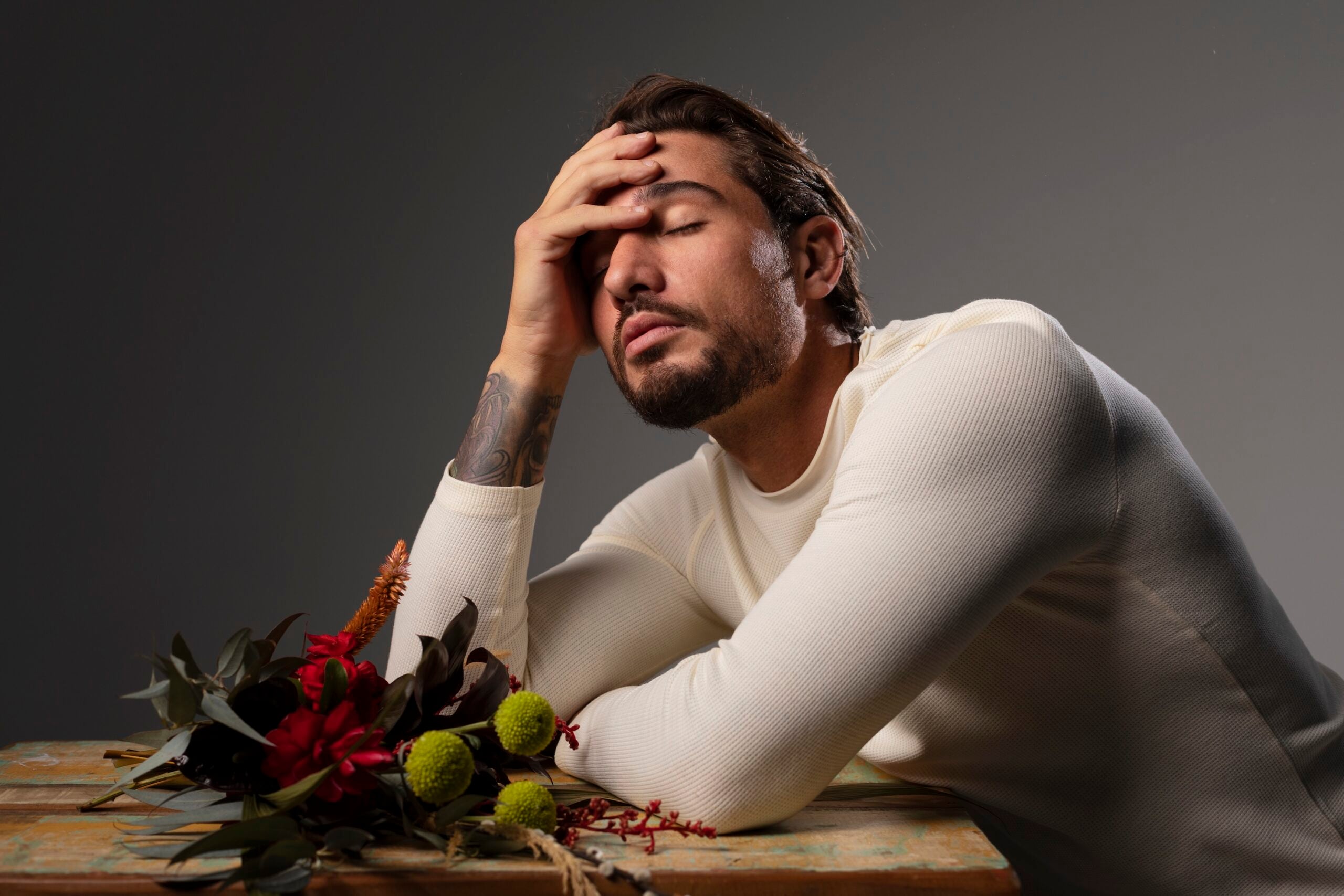Frustrated man