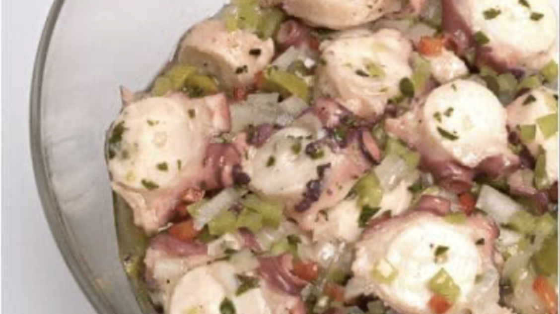 Octopus salad