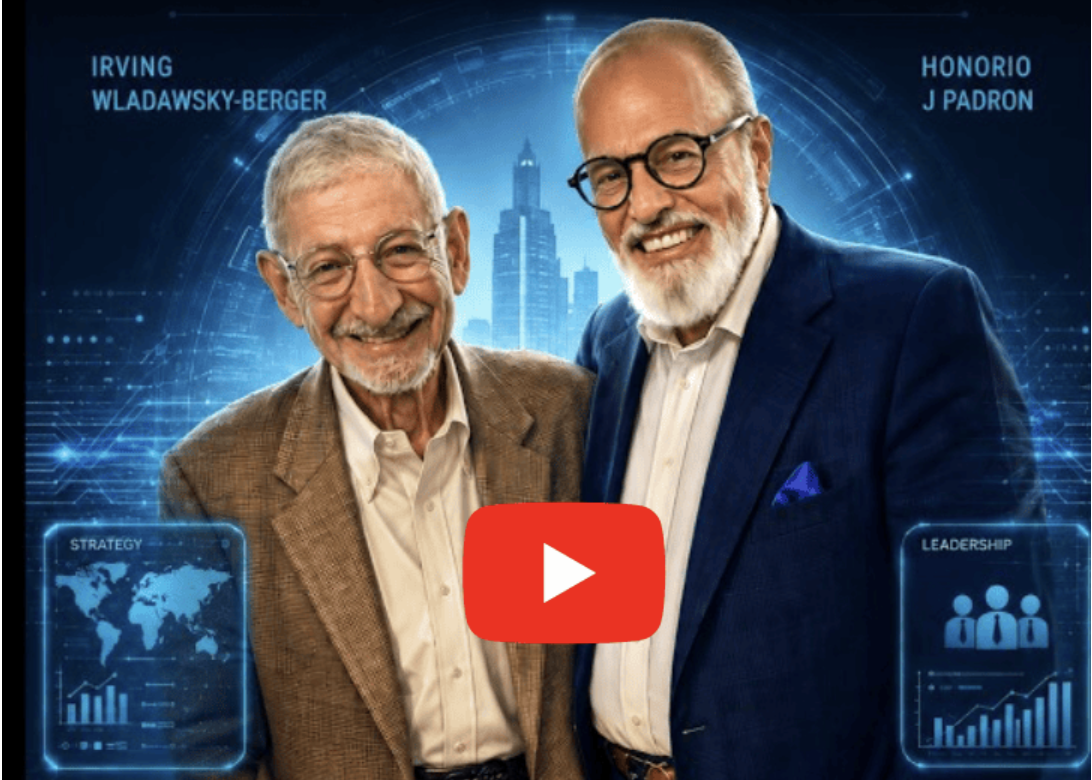 Irving Wladawsky- Berger and Honorio Padron